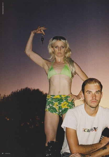 Amyl And The Sniffers 2022/02 Japanese music press cutting clipping - article