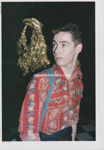 Aztec Camera 1985/04 Japanese music press cutting clipping - photo pinup - roddy frame