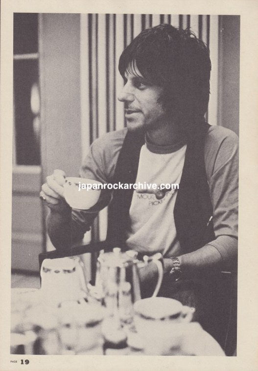 Jeff Beck 1981 Japanese magazine interview page 3