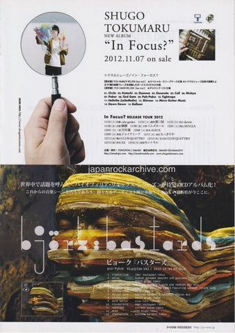 Bjork 2012/12 Bastards Japan album promo ad