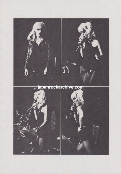 Blondie 1978 Japanese music press clipping pinup - page 3