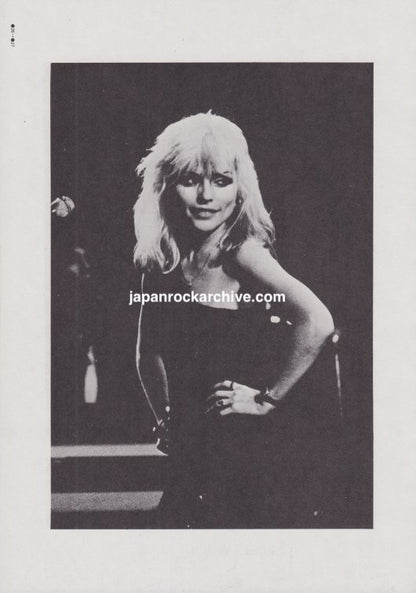 Blondie 1978 Japanese music press clipping pinup - page 2