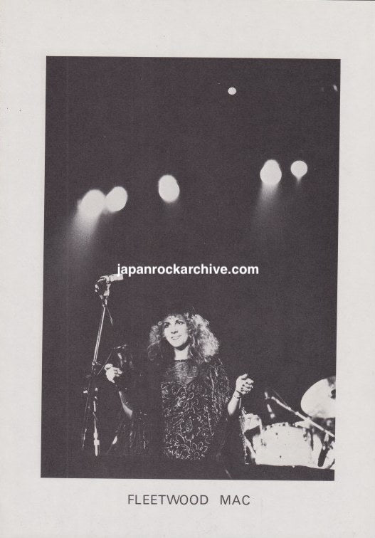 Fleetwood Mac 1978 Japanese music press clipping pinup - page 5