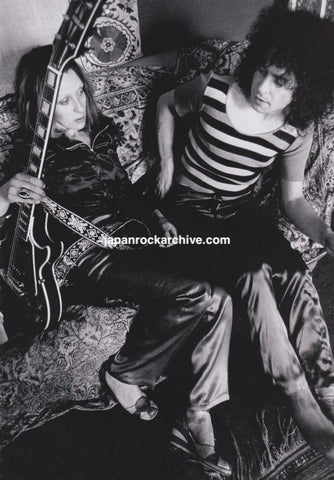 Marc Bolan 1999/01 Japanese music press cutting clipping - photo pinup