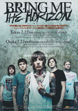 Bring Me The Horizon 2011 Japan album / tour concert gig flyer handbill