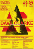 Dave Clarke 2012 Japan tour concert gig flyer handbill