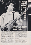 The Clash 1979/03 Japanese music press cutting clipping - photo feature