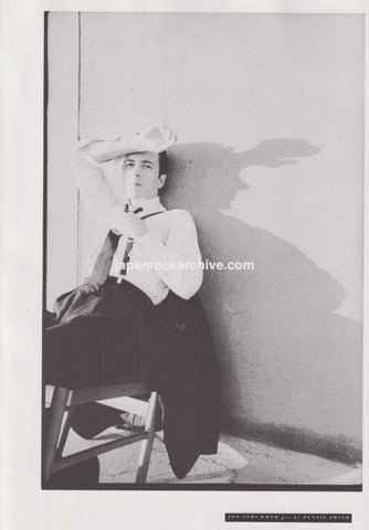 Joe Strummer 1979/09 Japanese music press clipping - photo pinup (The Clash)