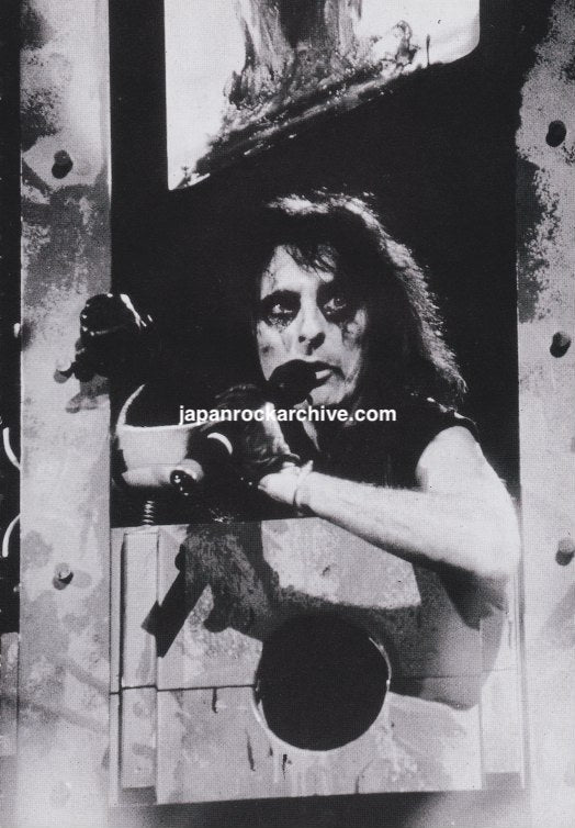 Alice Cooper 1999/01 Japanese music press cutting clipping - photo pinup