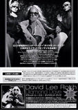 David Lee Roth 2004 Japan tour concert gig flyer handbill