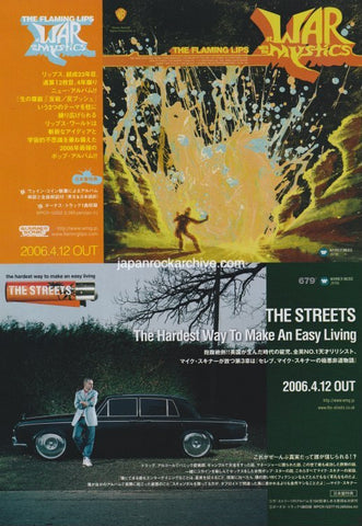 The Flaming Lips 2006/05 At War With The Mystics Japan album promo ad