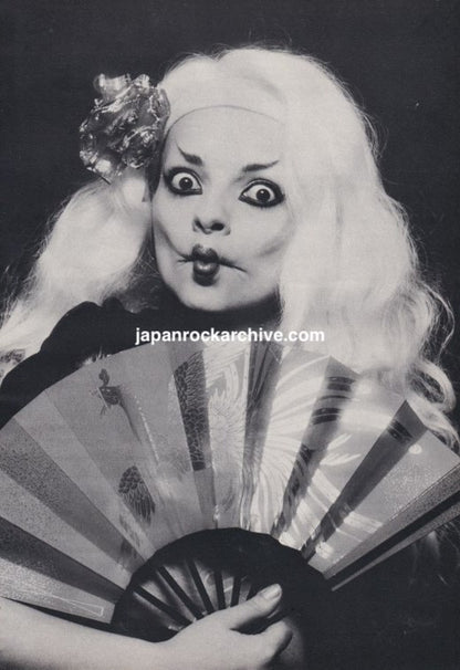 Nina Hagen 1985/05 Japanese music press clipping - article