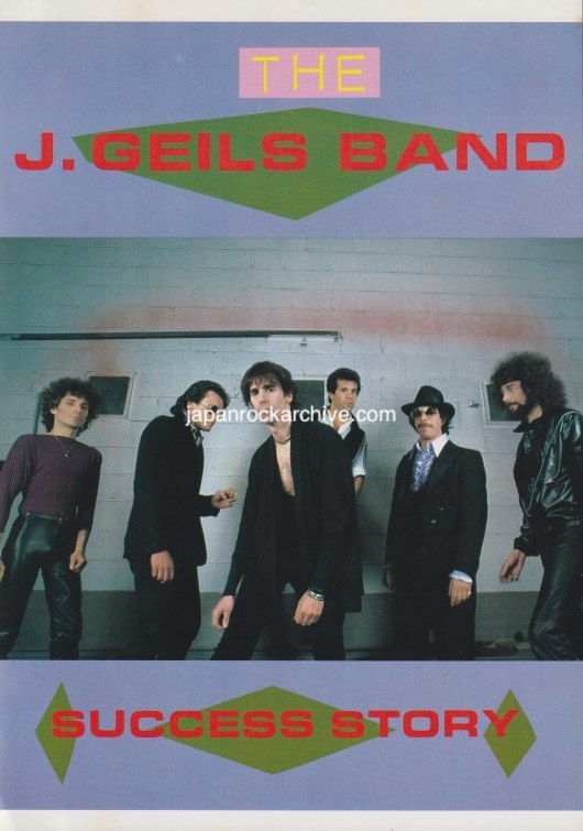 The J. Geils Band 1982/06 Japanese music press cutting clipping - article
