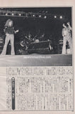 Led Zeppelin 1981/08 Japanese music press cutting clipping - article