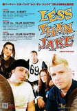 Less Than Jake 2006 Japan tour concert gig flyer handbill