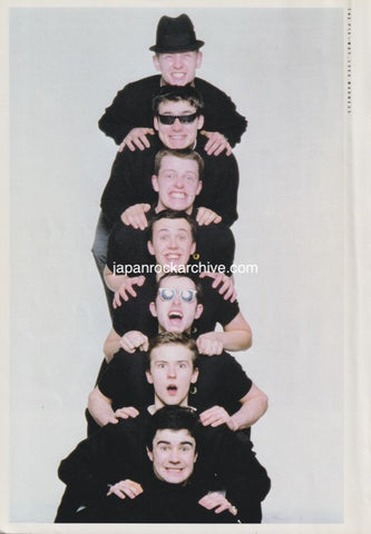 Madness 1980/05 Japanese music press cutting clipping - photo pinup