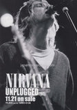 Nirvana 2007 Unplugged In New York Japan dvd store promo flyer
