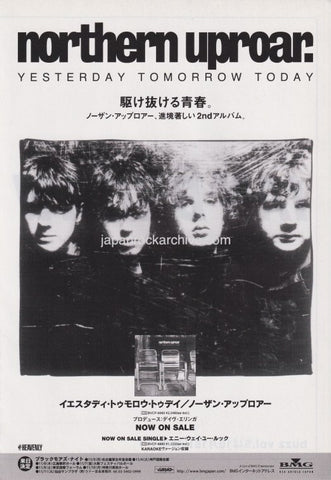 Northern Uproar 1997/11 Yesterday Tomorrow Today Japan album promo ad