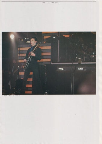 Gary Numan 1980/06 Japanese music press clipping - photo pinup (#2)