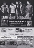 One Direction 2015 Japan tour concert gig flyer handbill