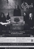 Opeth 2012 Japan tour concert gig flyer handbill