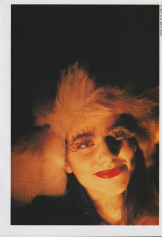 PJ Harvey 1995/10 Japanese music press cutting clipping - photo pinup - long eye lashes
