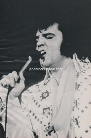 Elvis Presley 1982/02 Japanese music press cutting clipping - article