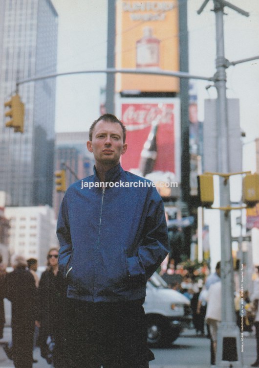 Radiohead 1997/10 Japan music press clipping - pinup