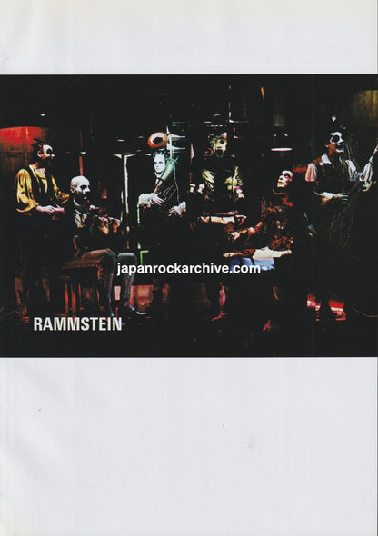 Rammstein 2005/05 Japanese music press cutting clipping - article
