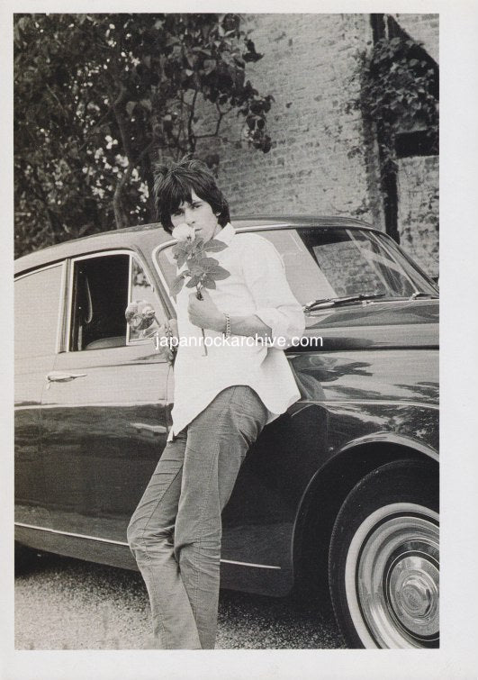 Keith Richards 1991/06 Japanese music press cutting clipping - photo pinup