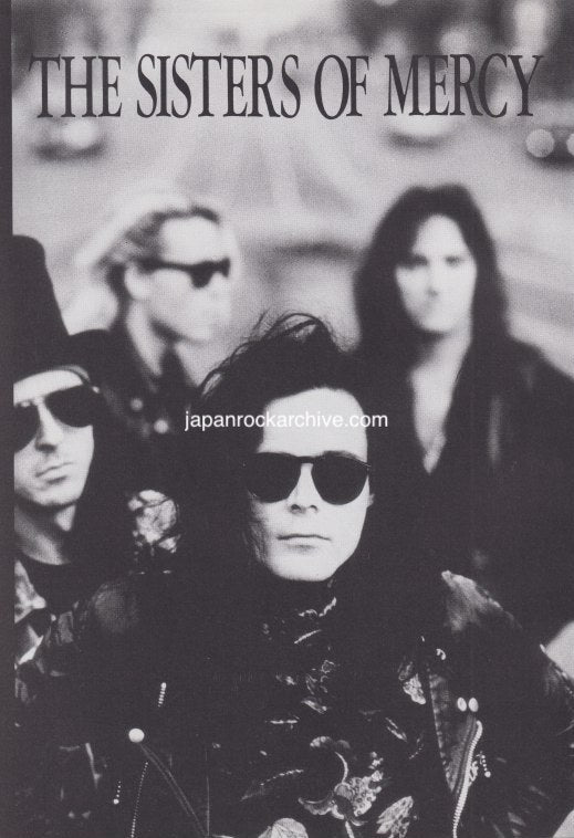 Sisters Of Mercy 1991/02 Japanese music press cutting clipping - article