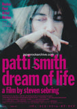 Patti Smith Dream Of Life 2009 Japan movie flyer / handbill