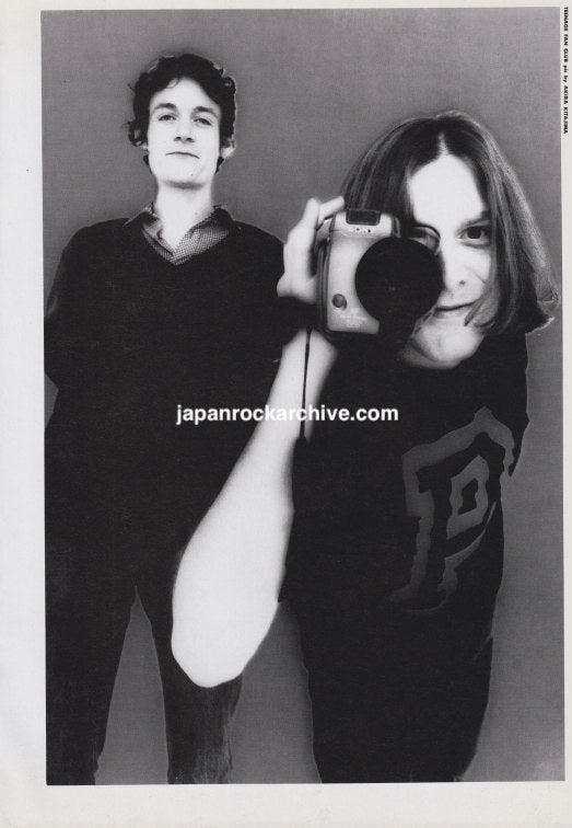 Teenage Fanclub 1994/08 Japanese music press cutting clipping - photo pinup poster