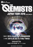 The Qemists 2016 Japan tour concert gig flyer handbill