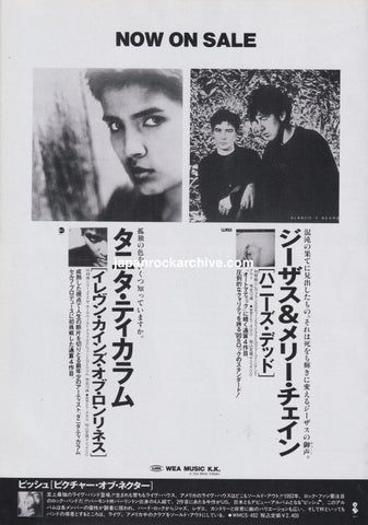 Tanita Tikaram 1992/06 Eleven Kinds Of Loneliness Japan album promo ad