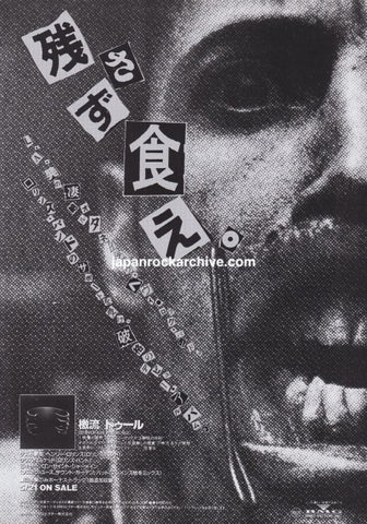 Tool 1993/07 Undertow Japan album promo ad
