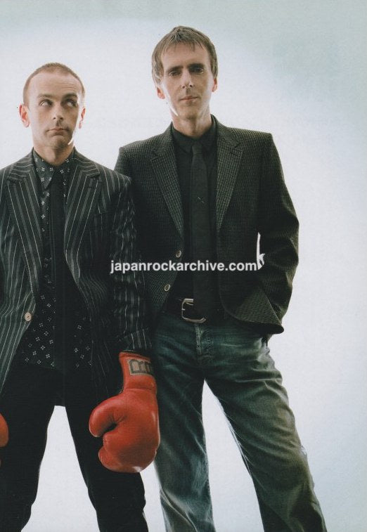 Underworld 2006 Japan music press clipping article page 1