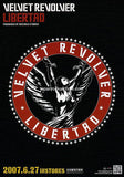 Velvet Revolver 2007 Japan album store promo flyer