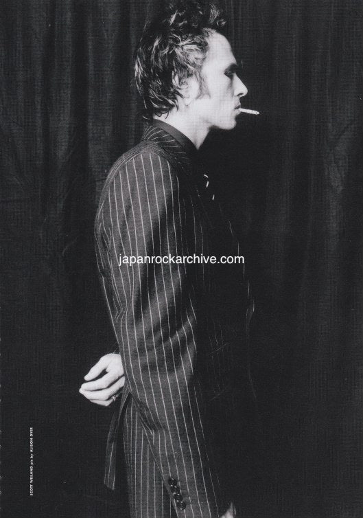 Scott Weiland 1998/05 Japanese music press cutting clipping - photo pinup poster - stone temple pilots