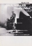 Paul Weller 1997/11 Japan concert tour promo ad