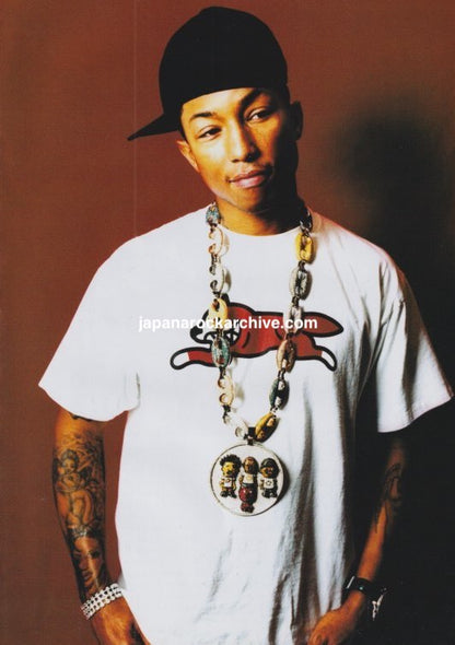 Pharrell Williams 2006/02 Japanese music press clipping - article
