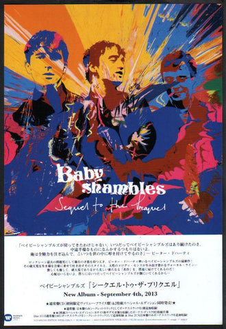 Babyshambles 2013/10 Sequel To The Prequel Japan album promo ad