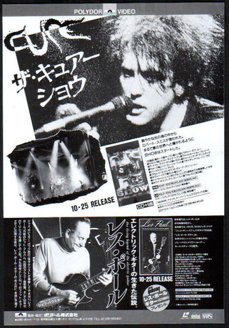 The Cure 1993/12 Show Japan video promo ad