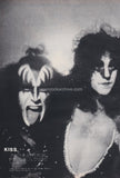 Kiss 1983/04 Japanese music press cutting clipping - 2 page photo pinup - Eric Carr / Vinnie Vincent