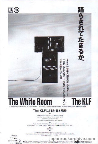 The KLF 1991/09 The White Room Japan album promo ad