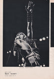 Iron Maiden 1983/02 Japanese music press cutting clipping - 2 page photo spread / pinup - on stage
