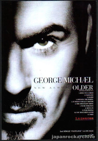 George Michael 1996/05 Older Japan album promo ad