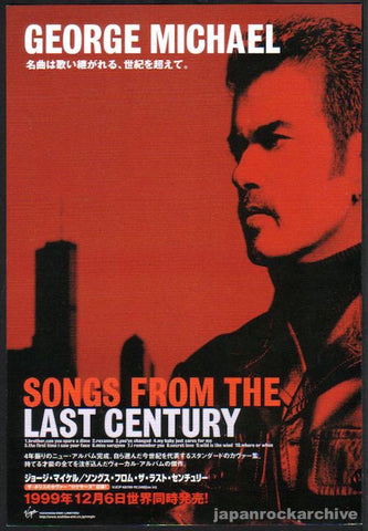 George Michael 2000/01 Songs From The Last Century Japan album promo ad