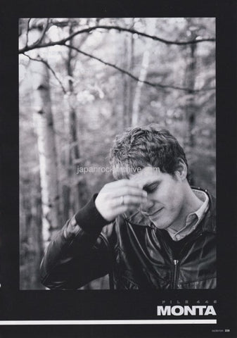 Monta 2006/09 Japanese music press cutting clipping - article