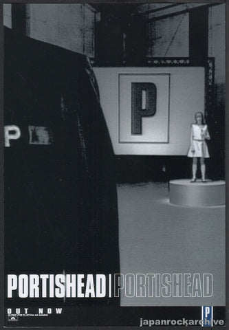 Portishead 1997/11 S/T Japan album promo ad